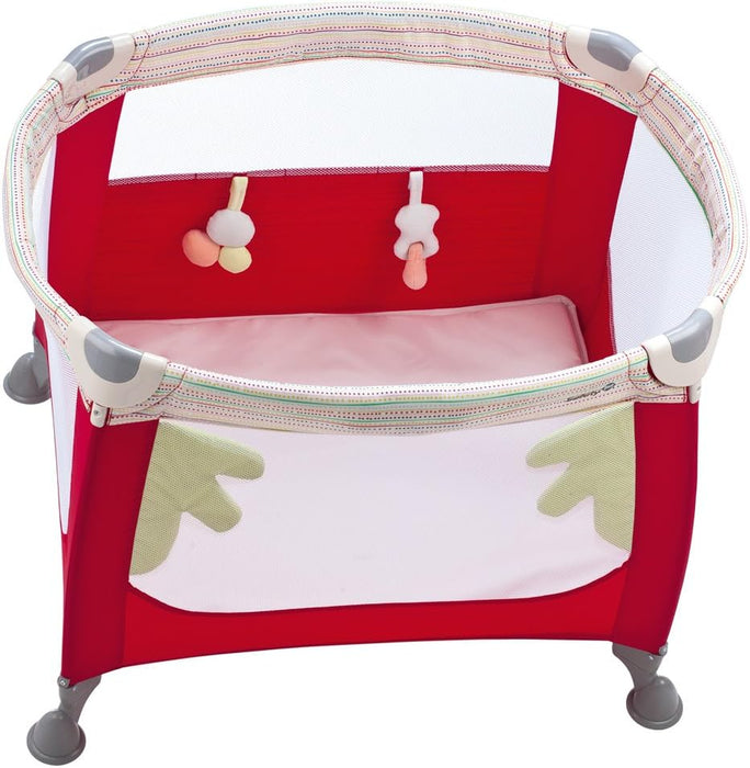 Safety 1st  Zoom Travel Cot Red Dot