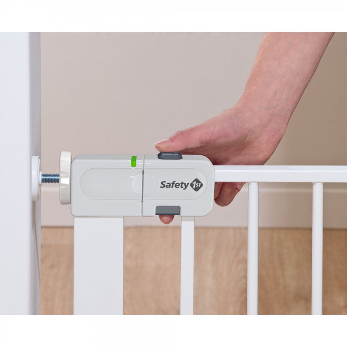Safety 1st Auto Close Pressure Fit Gate White — Safety 1st UAE